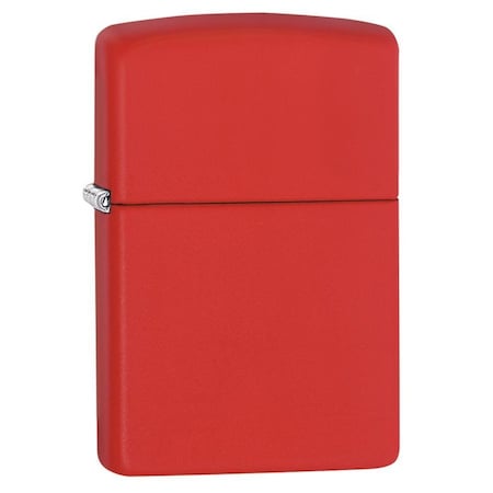 Zippo Classic Red Matte Pocket Lighter 233